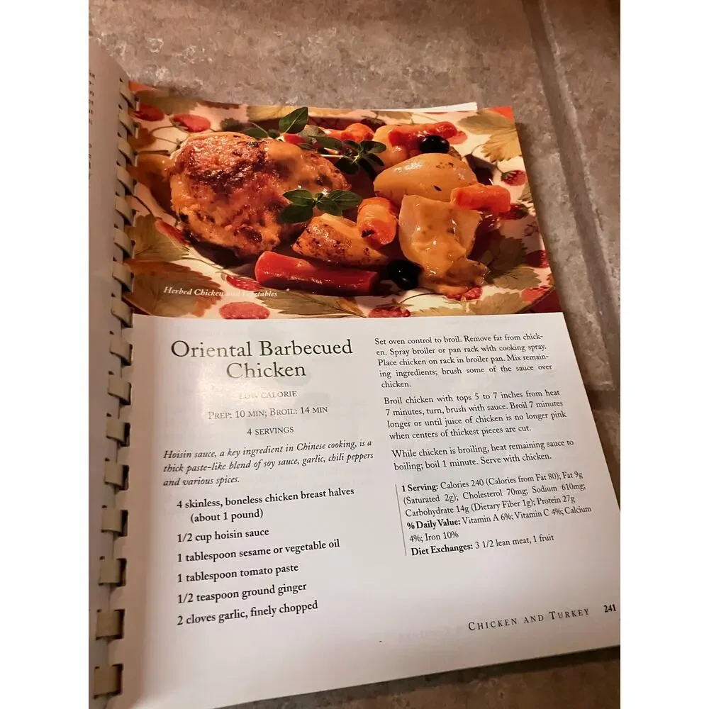 Vtg Betty Crockers Healthy New Choices Cookbook 400 Recipes First Edition Spiral